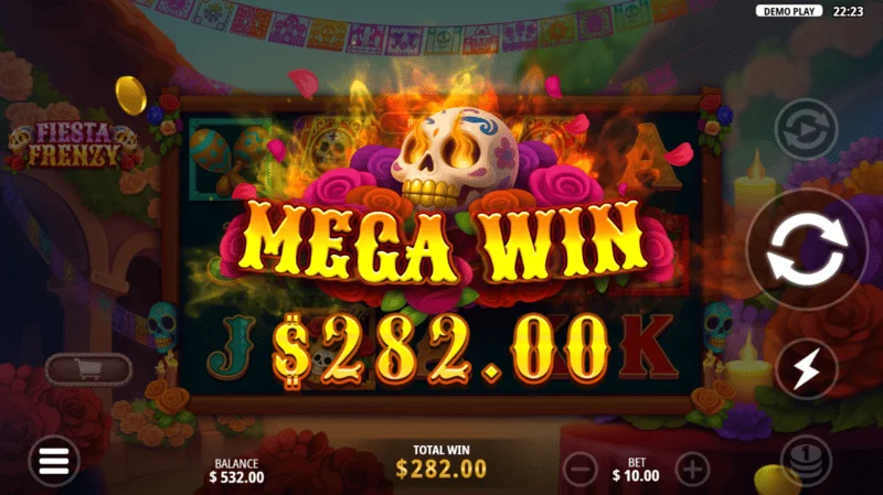 Fiesta Frenzy - veliki dobitak u Free Spins načinu